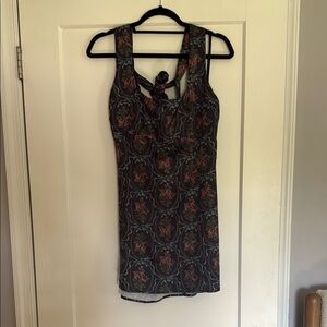 Urban Outfitters Black Floral Dress